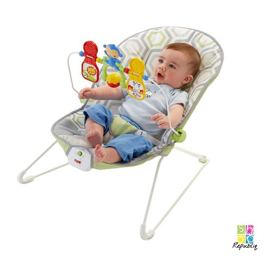 fisher price baby bouncer geo meadow