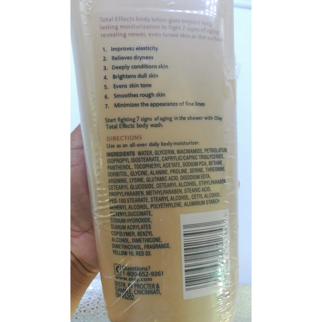 olay total effects body lotion