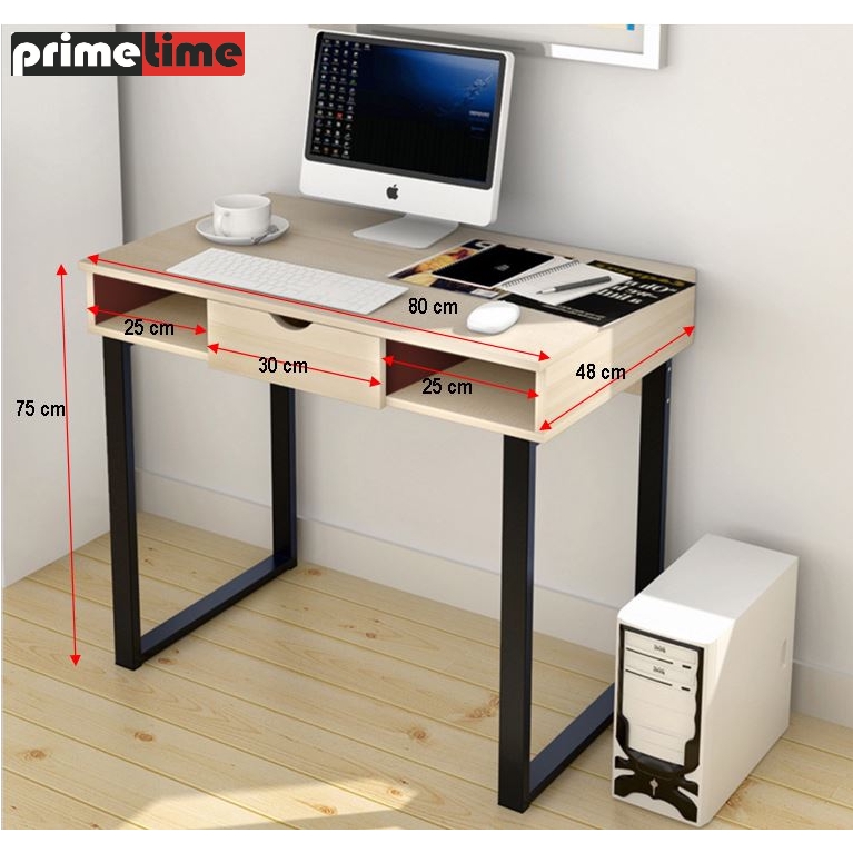 Primetime Minimalist Desk With A Drawer Shopee Philippines