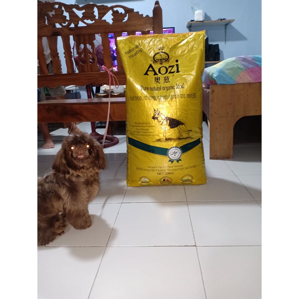 Aozi Pure Natural Organic Adult Dog Food (Repacked 1kg ...