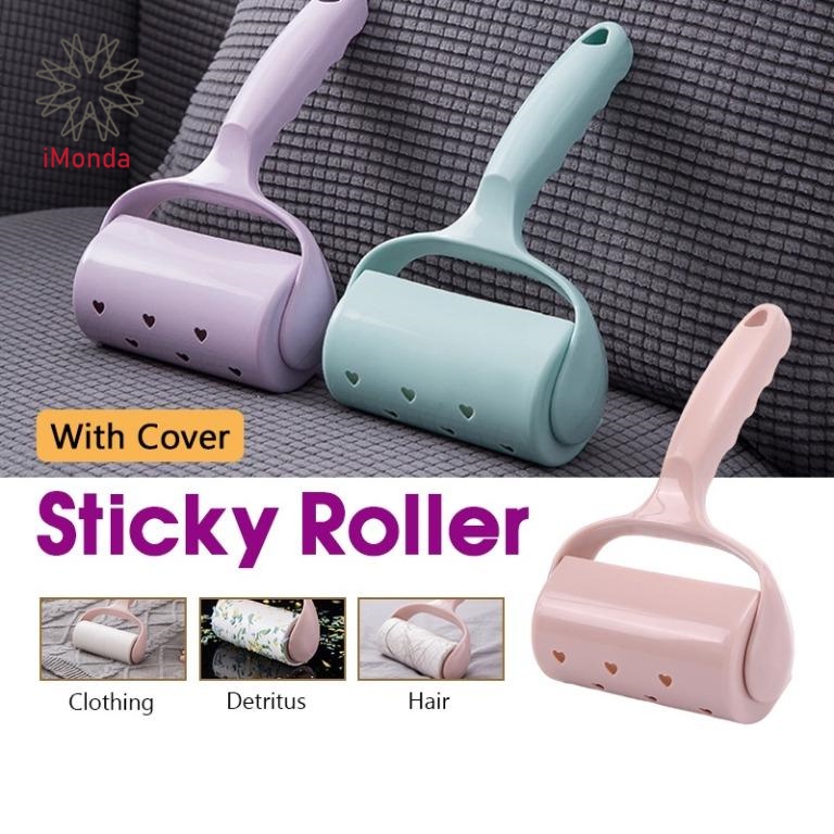 Sticky Hair Roller Lengthened Household roller sticky dust ash suction