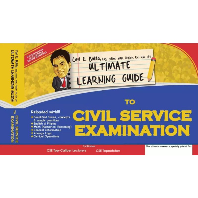 Civil Service Prof Exam Reviewer