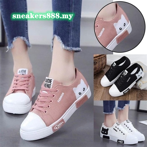 ladies canvas trainers
