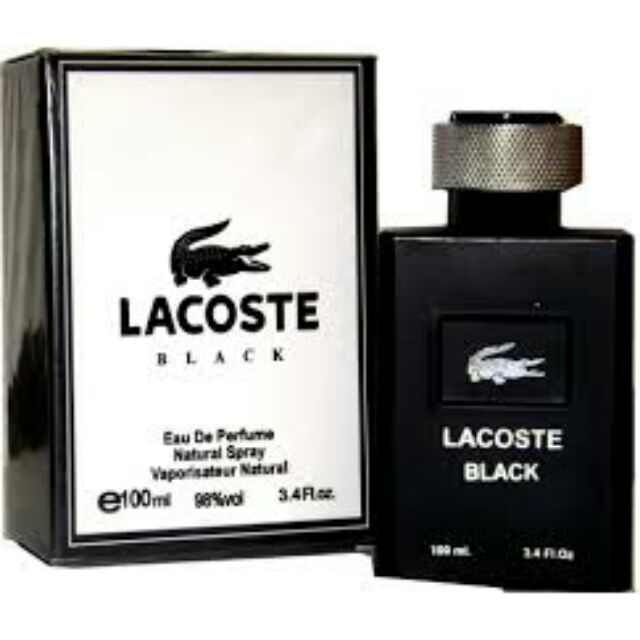 black lacoste perfume