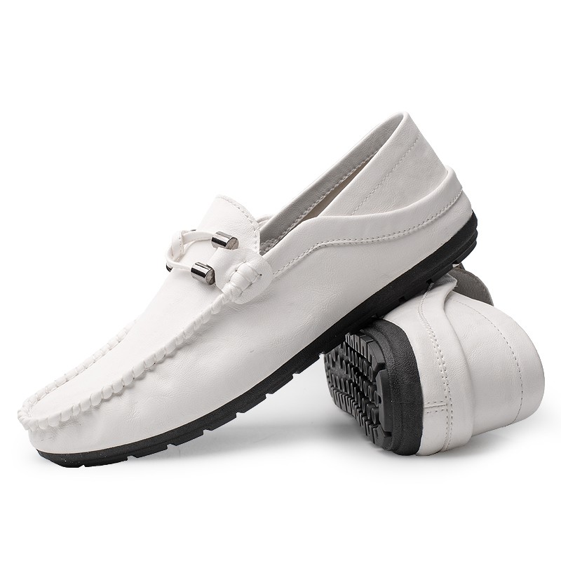 moccasins white