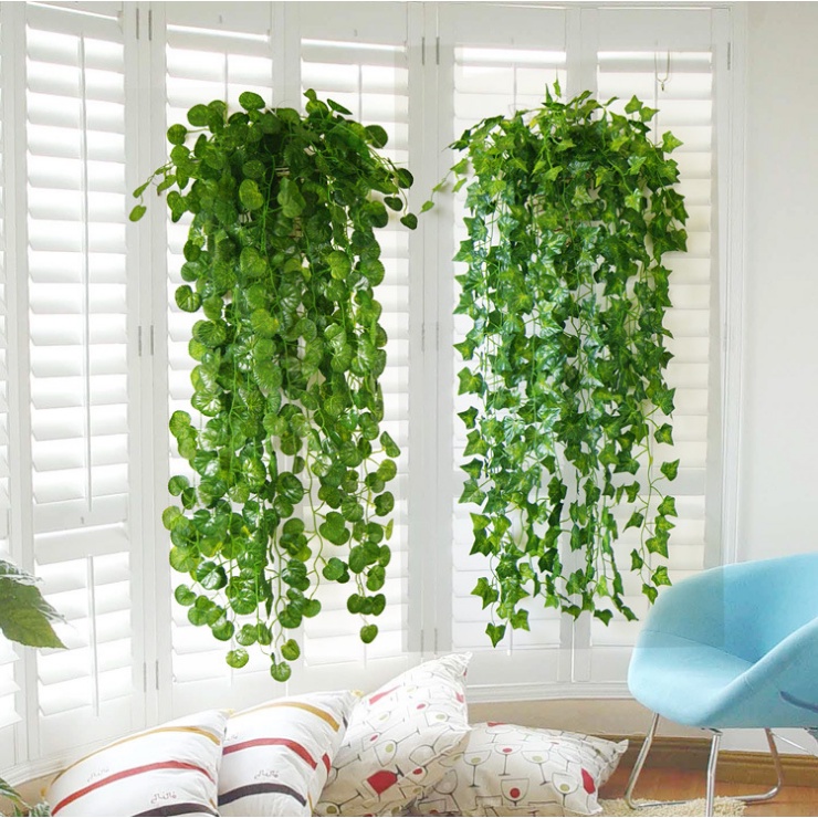 Artificial Ivy Vine Fake Foliage Flower Hanging Leaf Garland Plant Home Garden Wedding Decor