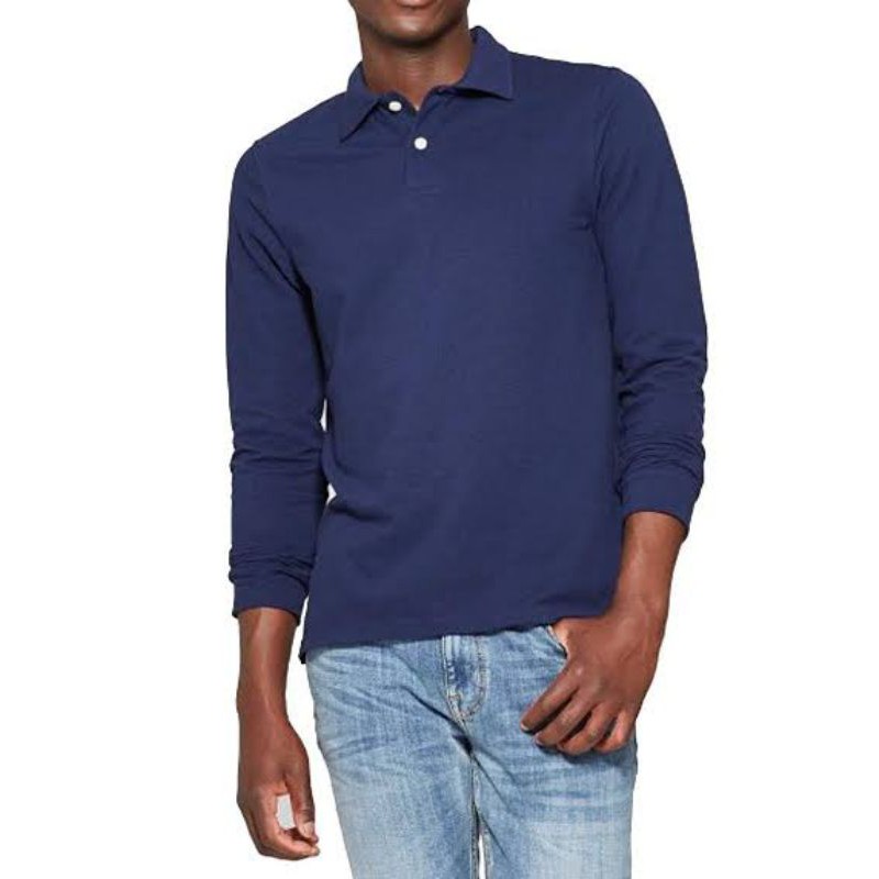 goodfellow long sleeve polo