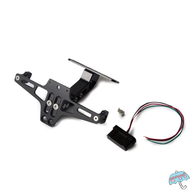 motorcycle license plate frame with turn signals