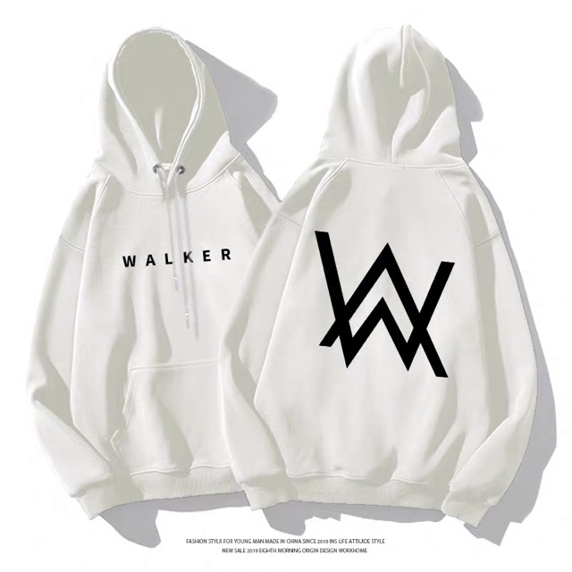 alan walker white hoodie