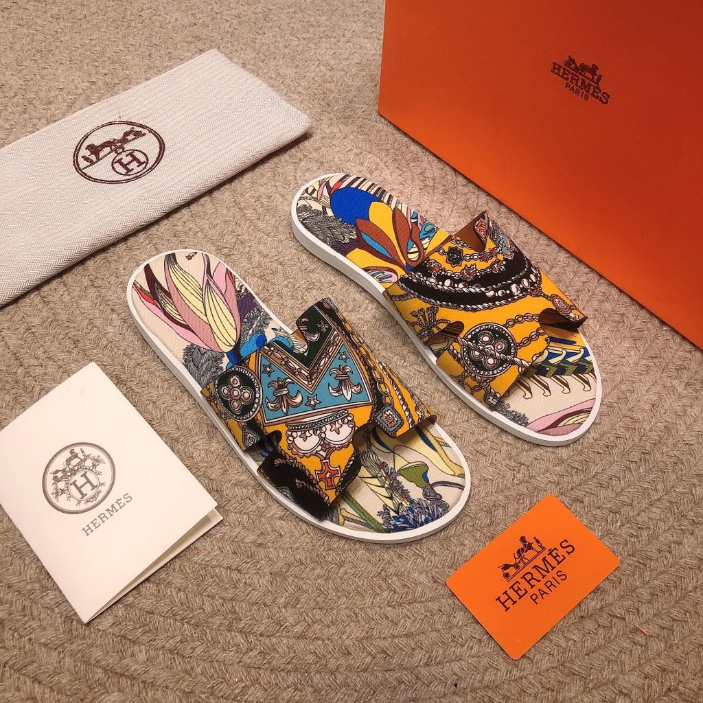 yellow box mens sandals