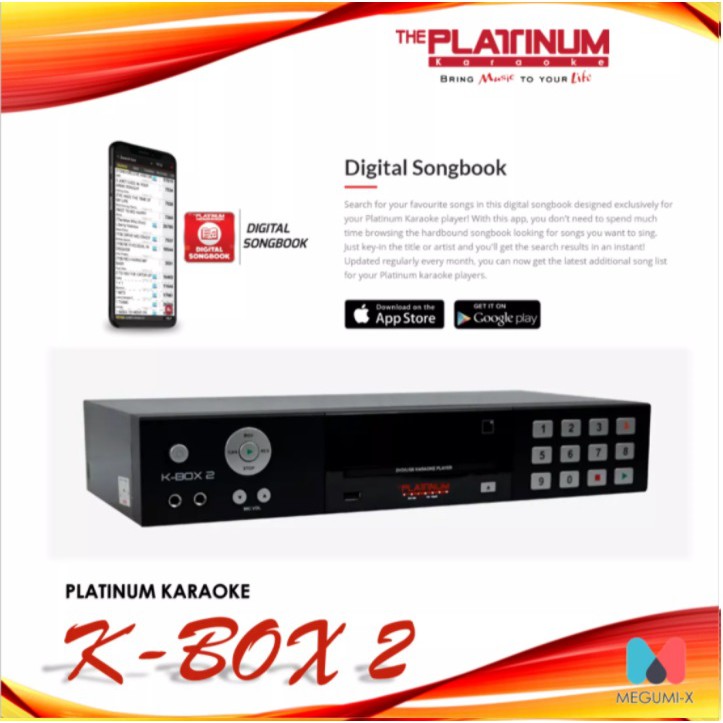 Platinum K Box 2 Home Karaoke Player Only Cost 3 500