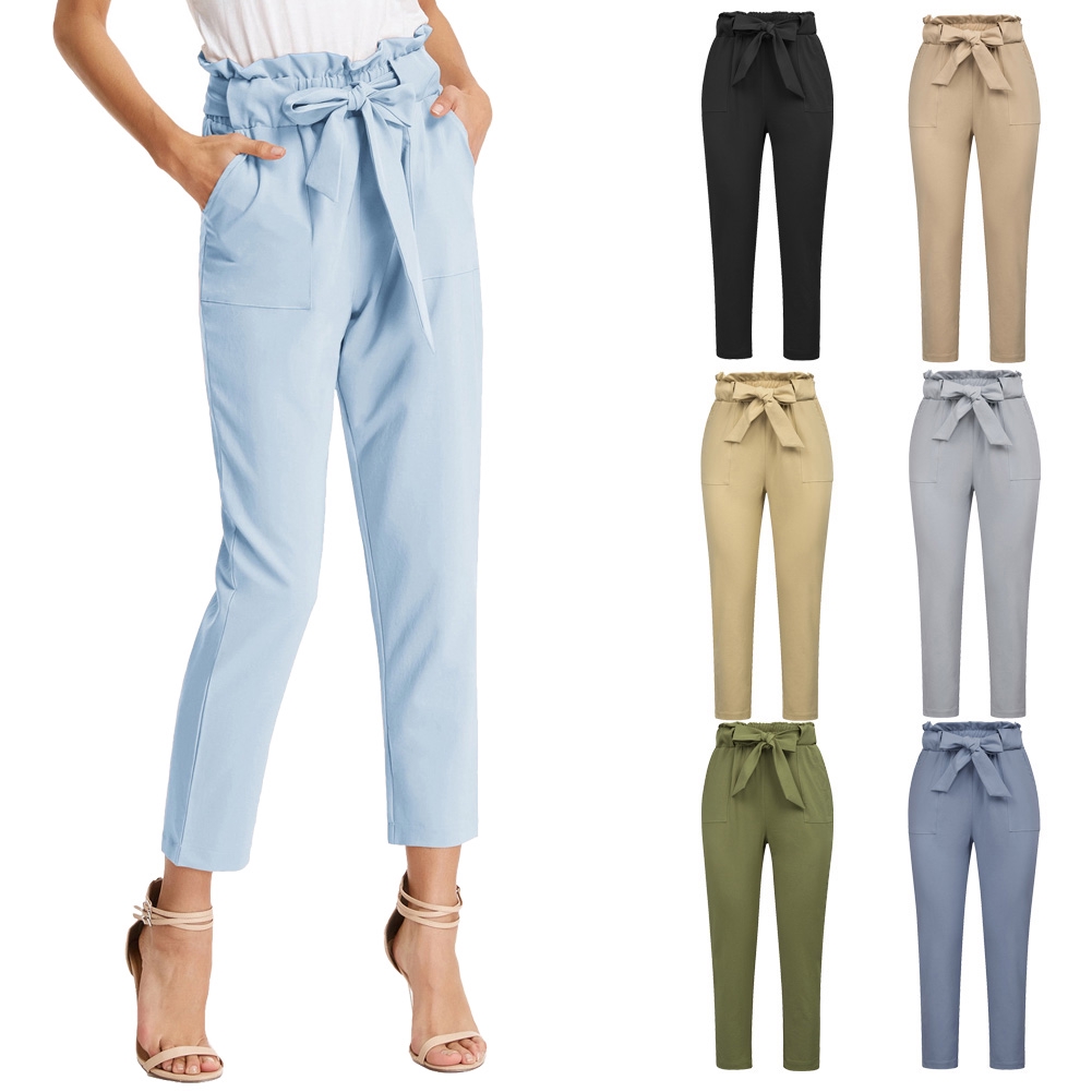 womens casual crop pants