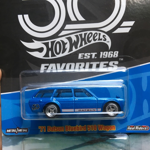 hot wheels datsun 510 wagon 50th