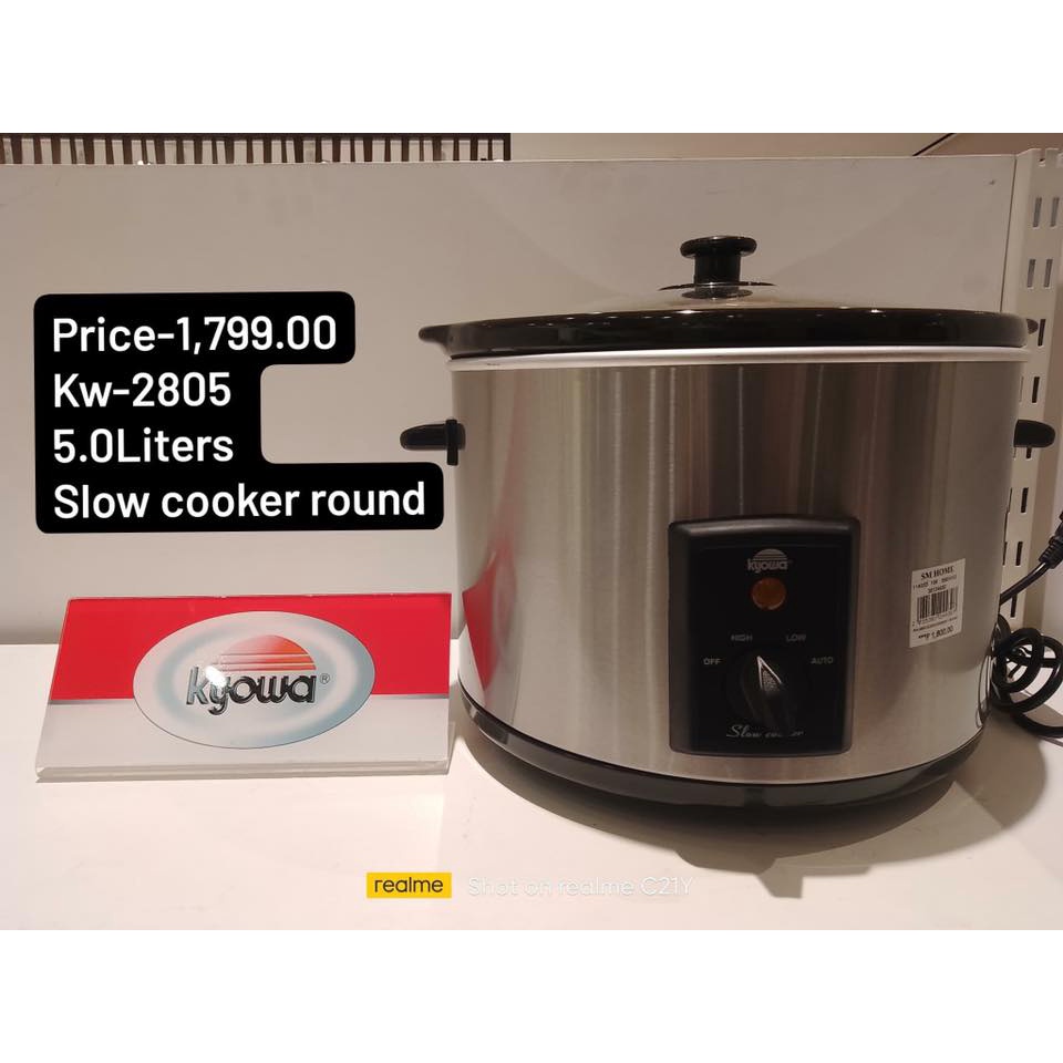 Kyowa Slow Cooker 5.0L KW2805 Shopee Philippines