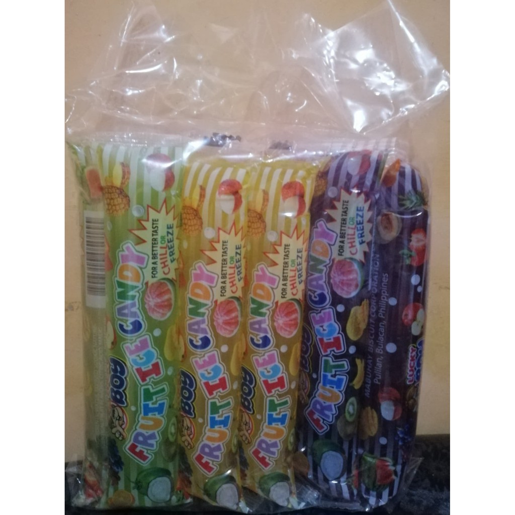 LUCKY BOY Fruit ice candy 10pcs Shopee Philippines