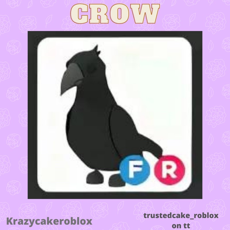 Fr Nfr Crow Roblox Adopt Me Shopee Philippines