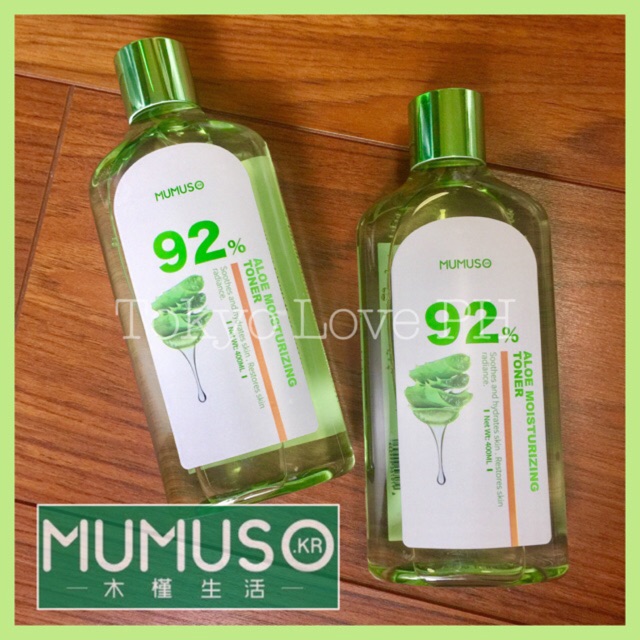 aloe vera moisturizing toner