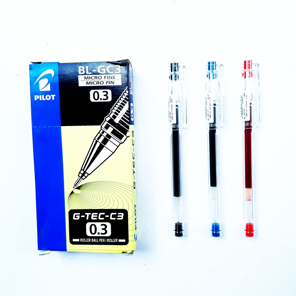 PILOT G TECH C3 BLK, BLUE & RED Shopee Philippines