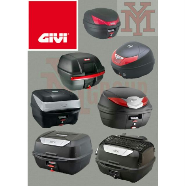 givi box sizes