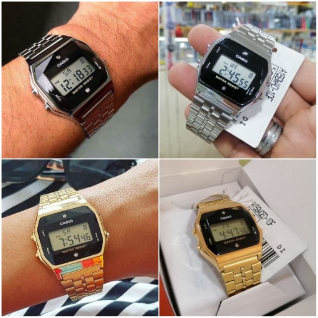 casio natural diamond watch