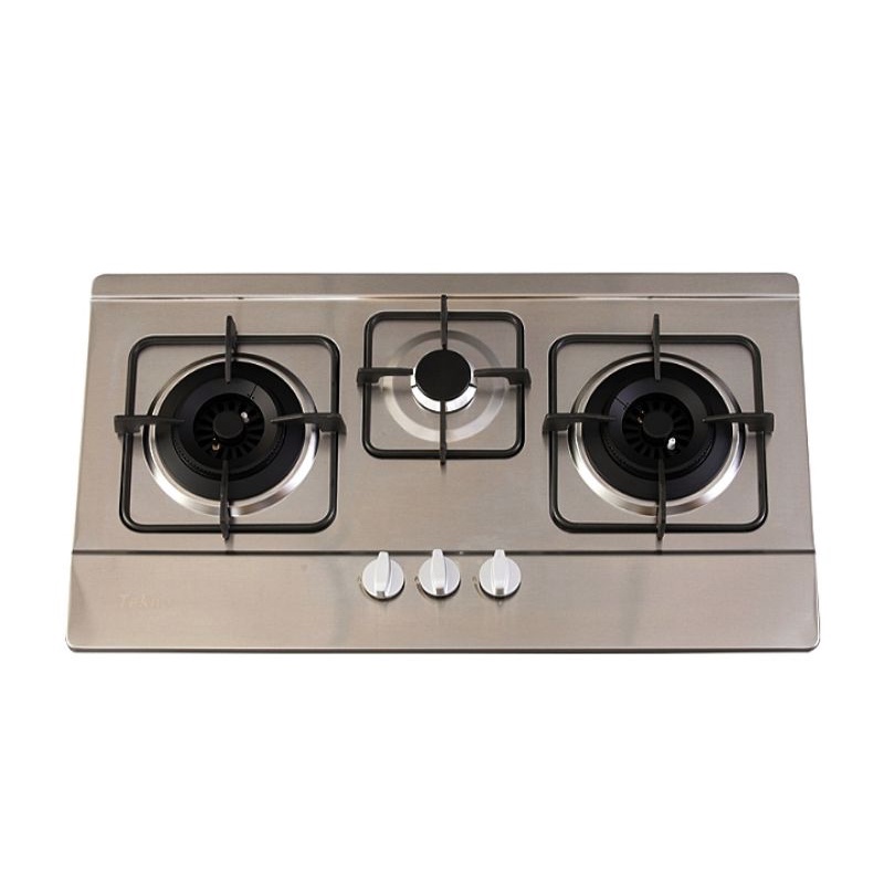 Tekno TCA302X BuiltinHob 3 Gas Burner Stainless Worktop Shopee