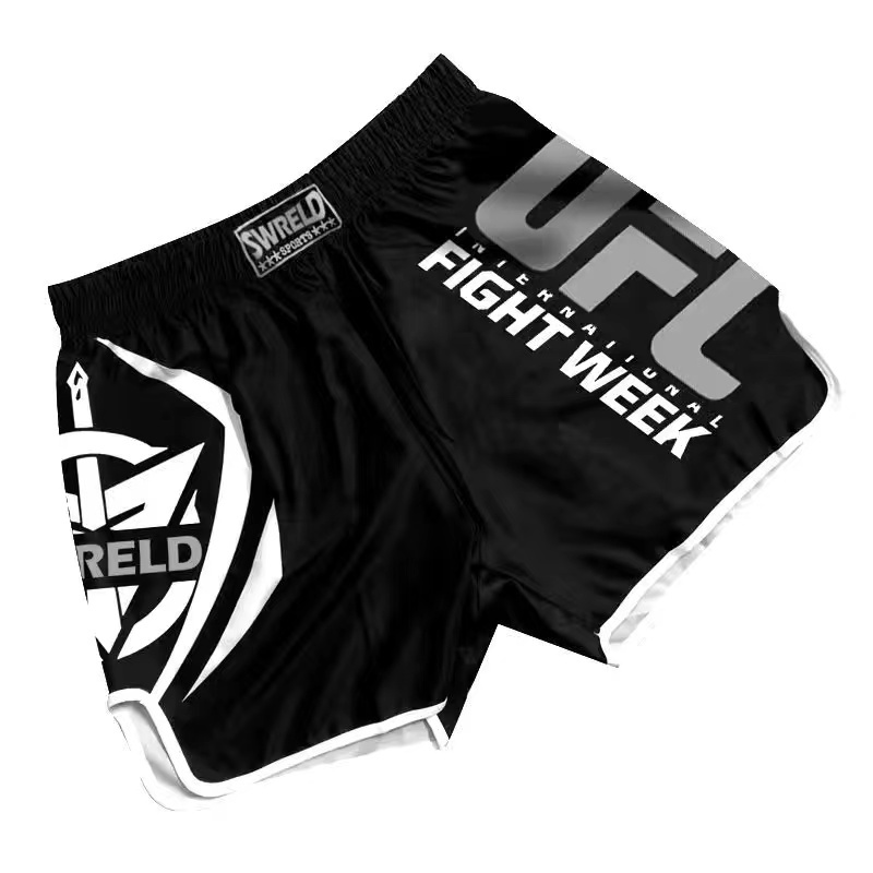 Sanshou shorts Muay Thai pants men and women boxing clothing sports