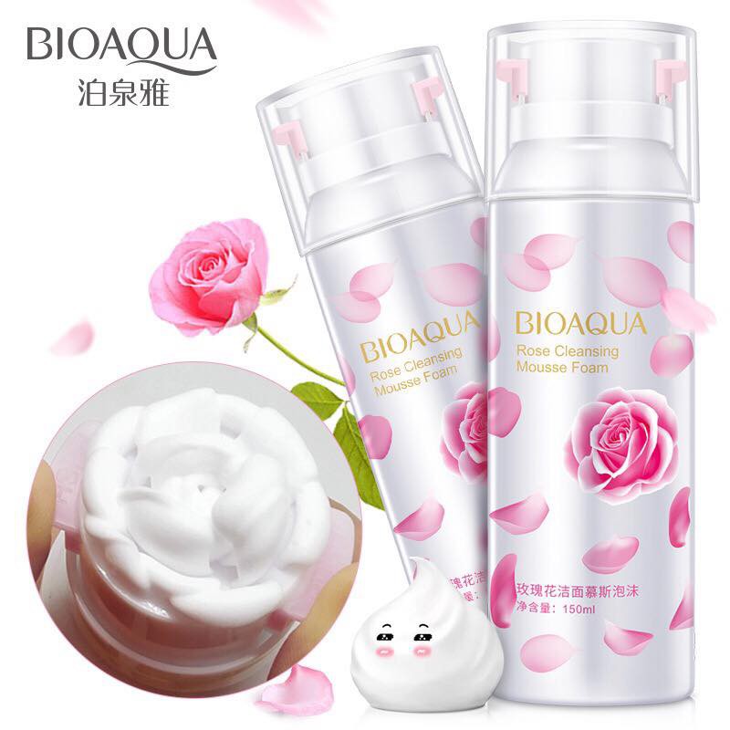 3d rose foam cleanser