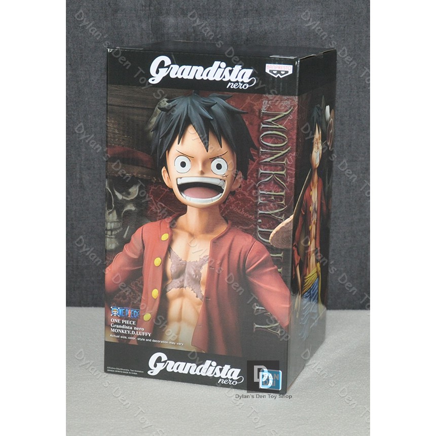 Monkey D Luffy Grandista Nero One Piece Banpresto Authentic Shopee Philippines