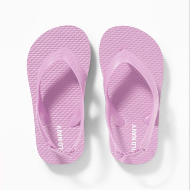 old navy purple flip flops