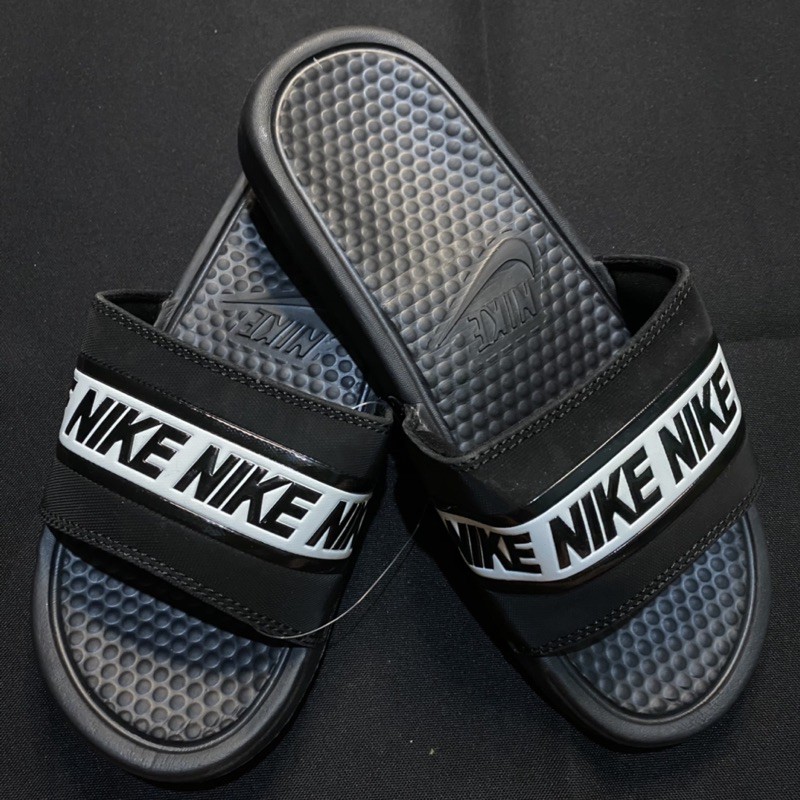 velvet nike slides