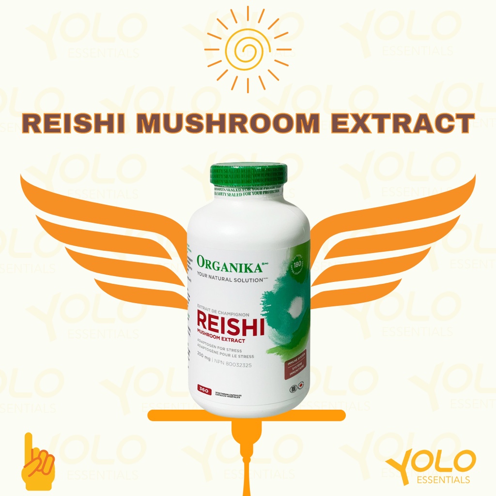 ORGANIKA REISHI MUSHROOM EXTRACT 360 CAPS Shopee Philippines