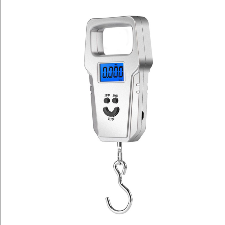 Mini electronic scale express portable scale spring weighing 50kg