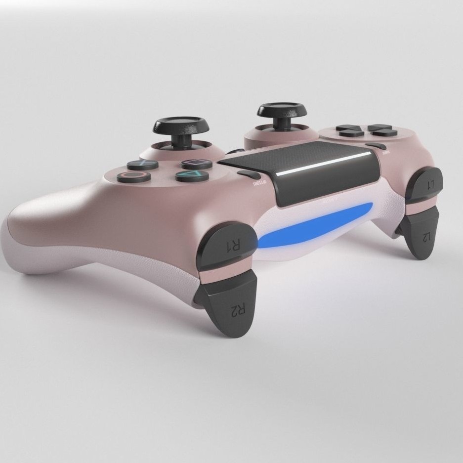 rose gold ps4 pad