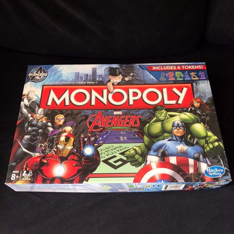 MONOPOLY Marvel Avengers boardgame | Shopee Philippines