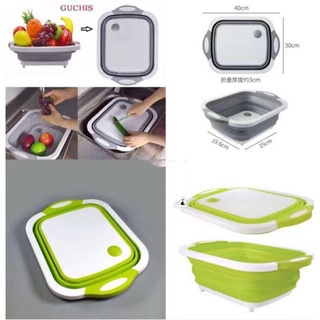 hot selling# Multi-function Folding New Upgrade Vegetable Sink 3 in 1 Portable Cutting Board dqfy #9