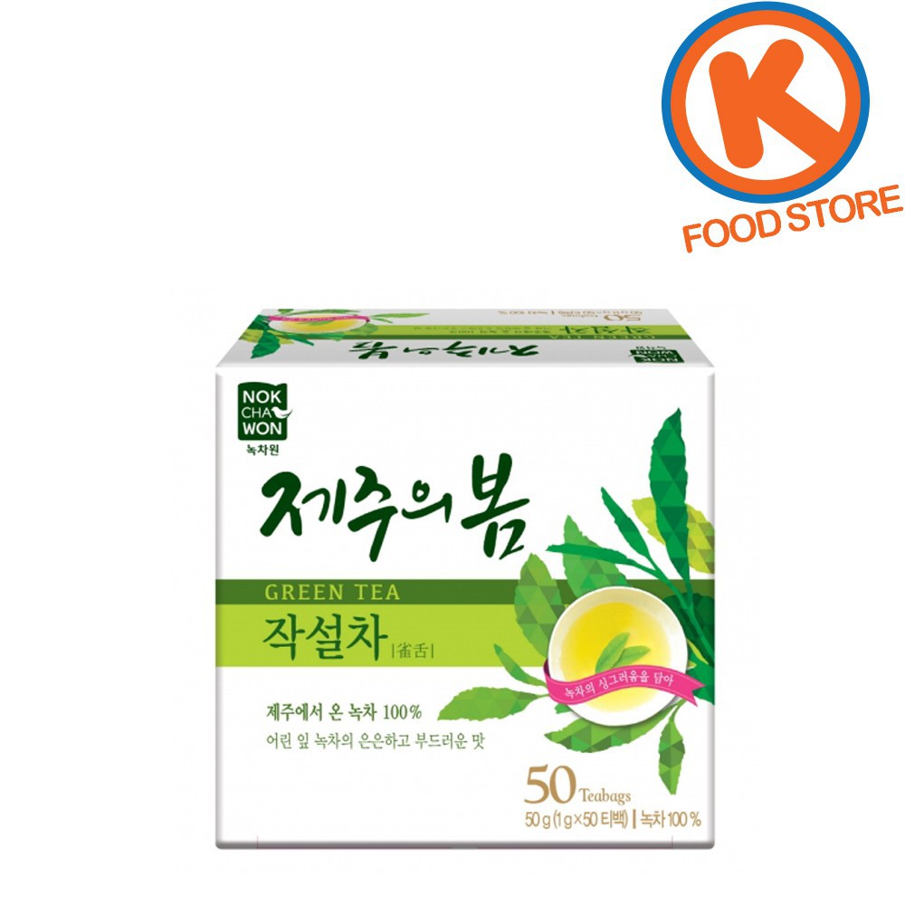 Nokchawon Premium Organic Green Tea 25T/50T/Powder Korean Tea Korean