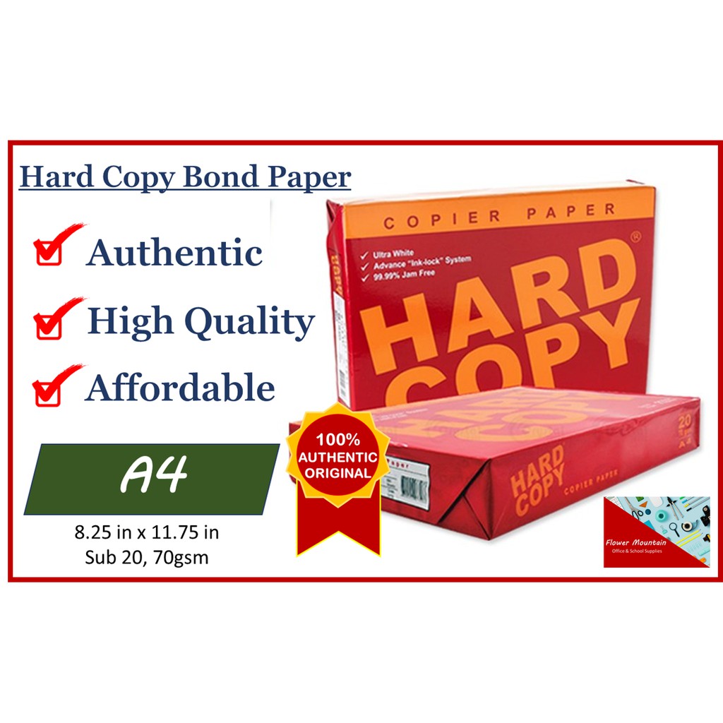 hard-copy-bond-paper-a4-1-ream-500-sheets-shopee-philippines