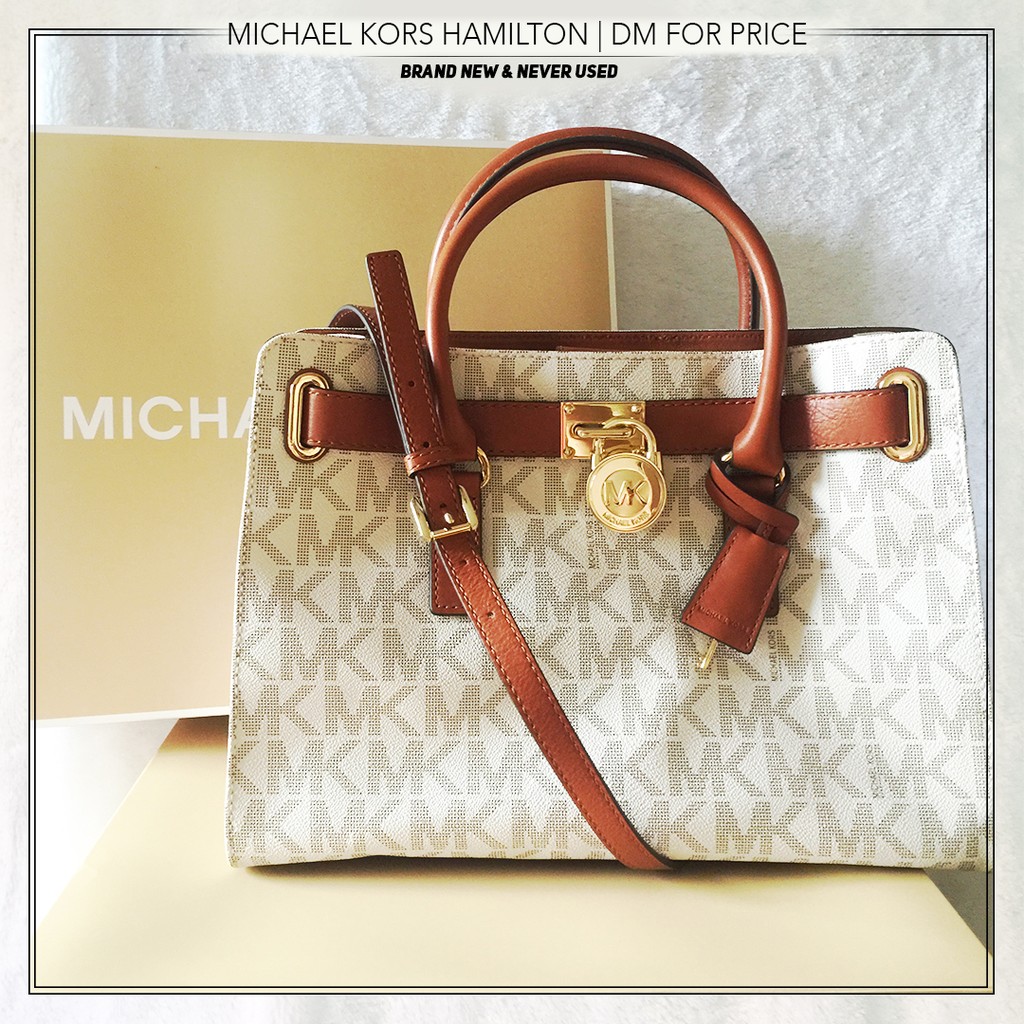 michael kors medium hamilton