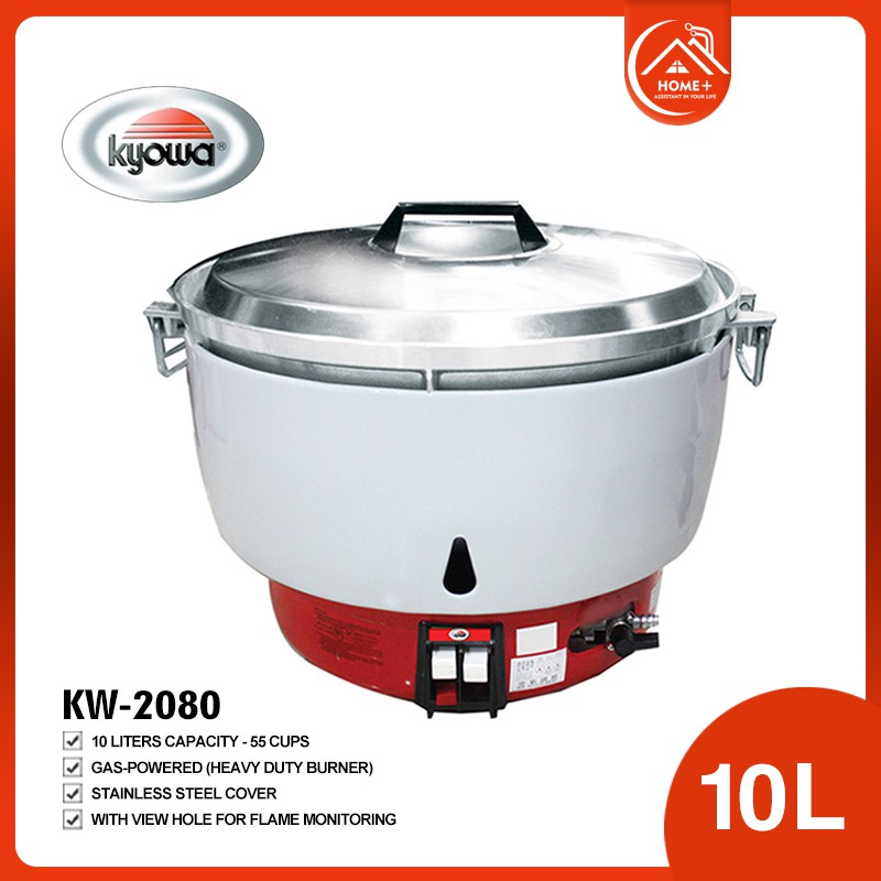 Kyowa 10 Litters Gas Powered Rice Cooker Big Size 55Cups Shopee