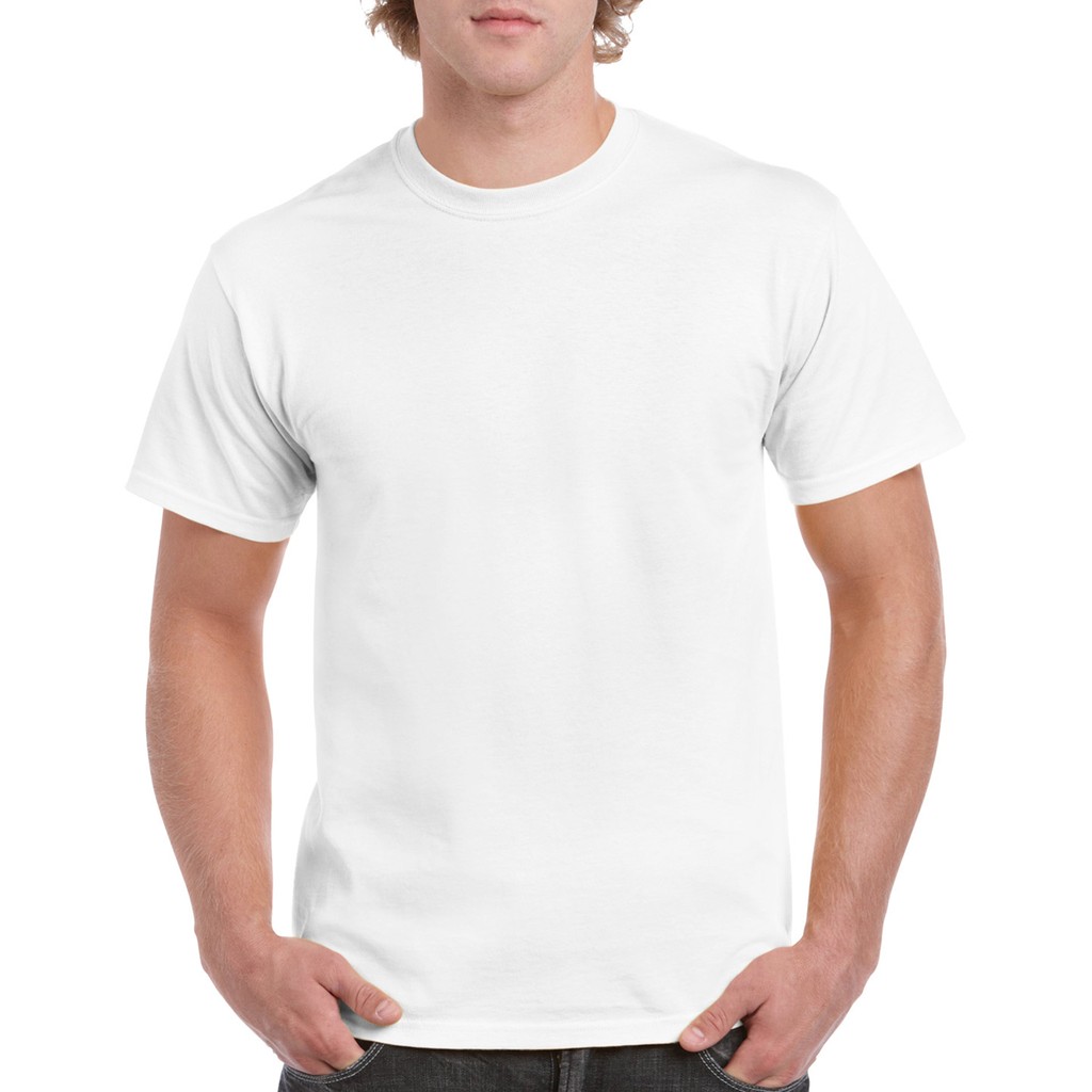 Gildan Heavy Cotton Adult T-Shirt - American Size (White) #1