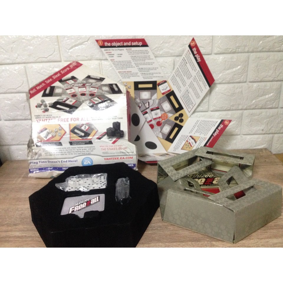 Yahtzee Free For All Game Board Shopee Philippines
