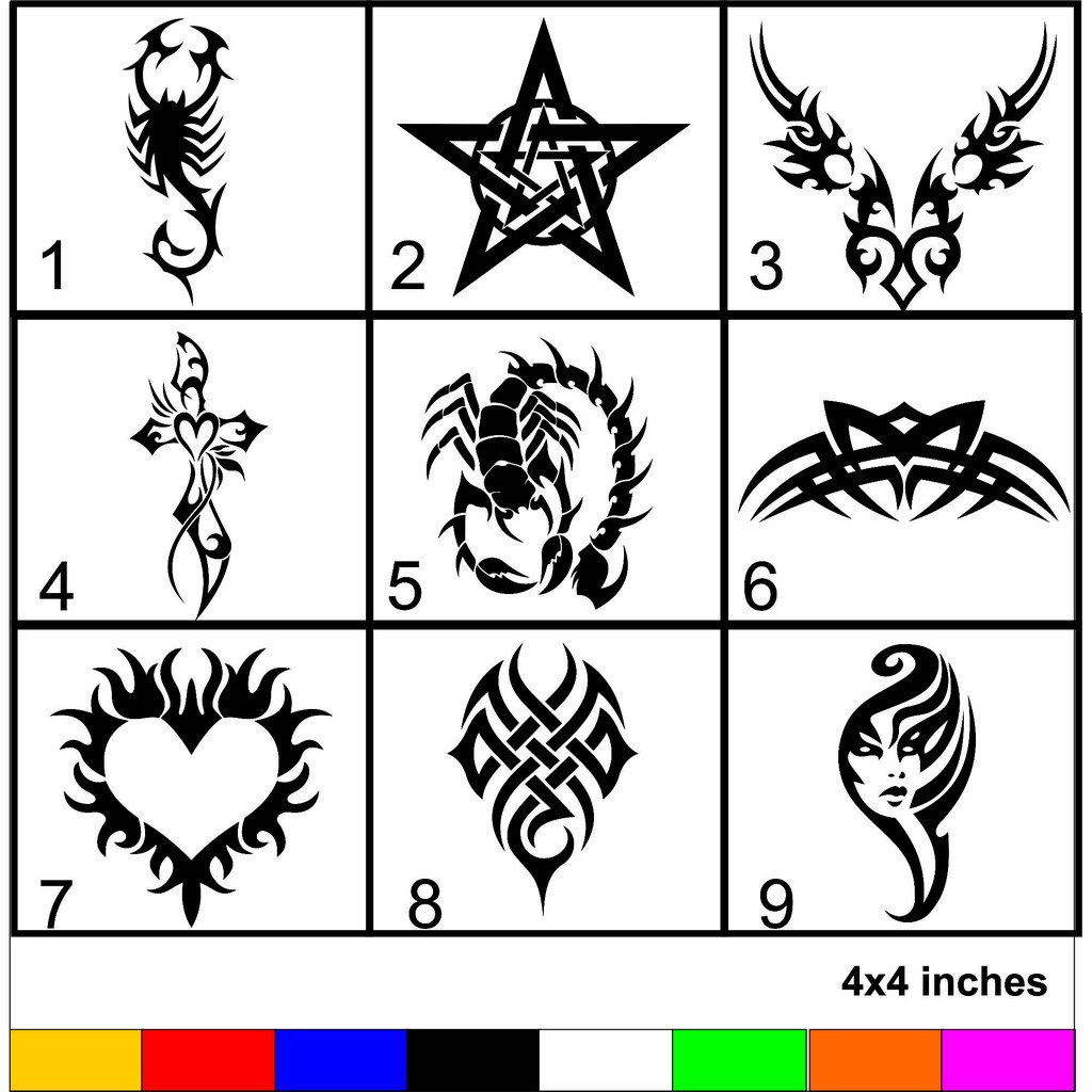 Tribal Motorcycle/Car Decals | Shopee Philippines