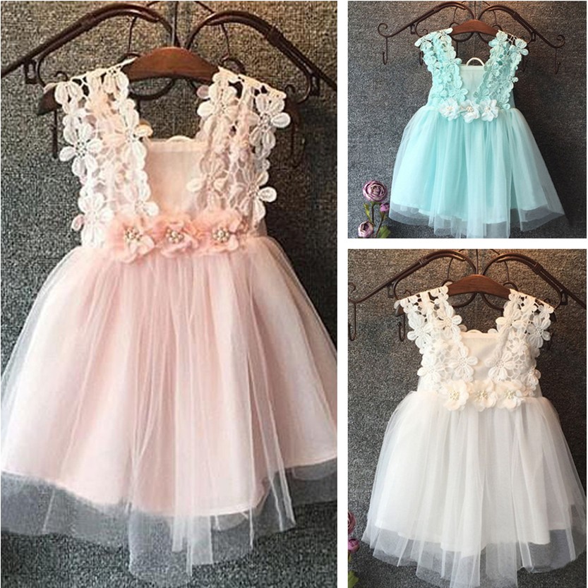 pink flower dress girl