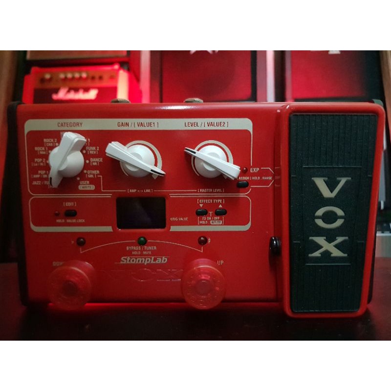 (P) Vox Stomplab II B Bass Guitar Multi Effects (Used) | Shopee Philippines