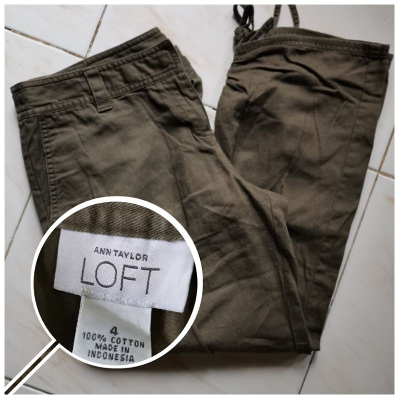 ann taylor cargo pants