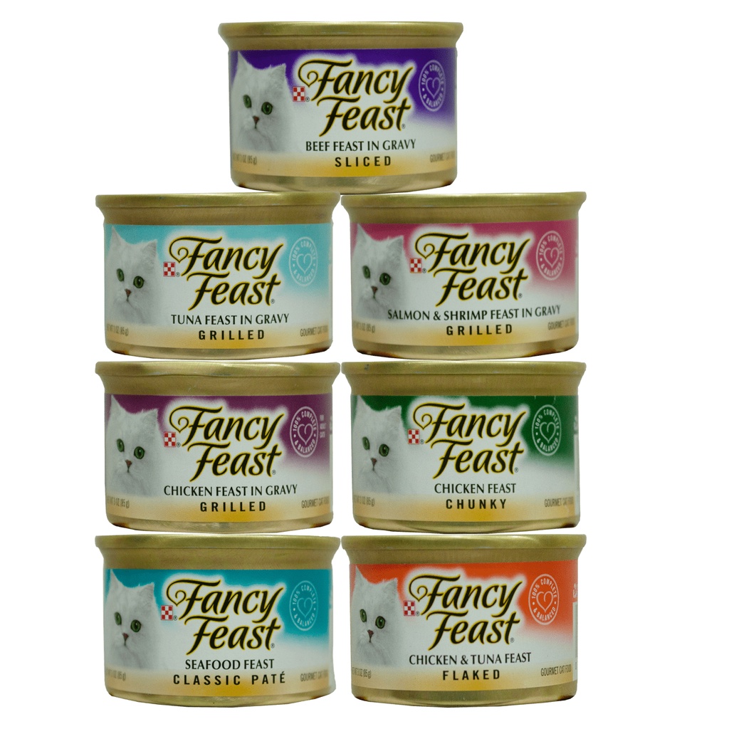 Fancy Feast Can Assorted 85g | Shopee Philippines