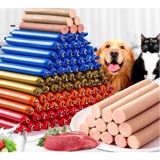 30pcs Dog Sausage 150pcs Dog Sausage Dog Treats  Dog Food Pet Cat Sausage Treats Pet Dog Snack