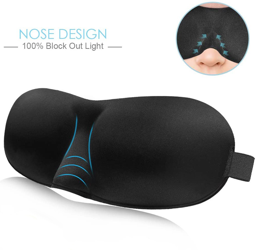 Sleep Eye Mask, Light Blocking Sleep Mask, ZeroPressure Sleeping Mask