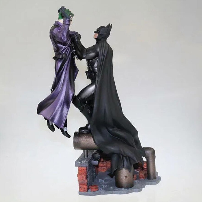 Arkham Origins Bruce Wayne VS Joker Statue Comic Action Figure Model Toys  Anime Joker PVC Figurine | Shopee Philippines