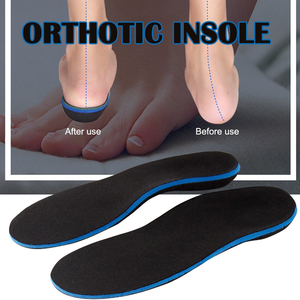 Arch Support Shoe Insert Flat  Feet Insoles EVA Velvet Flat  